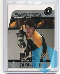 2002-03 Upper Deck #182 Bobby Orr Memorable Season SP